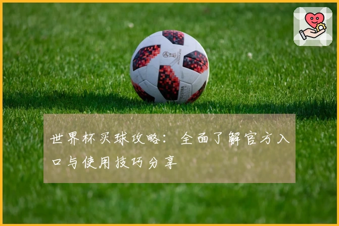 世界杯买球攻略：全面了解官方入口与使用技巧分享